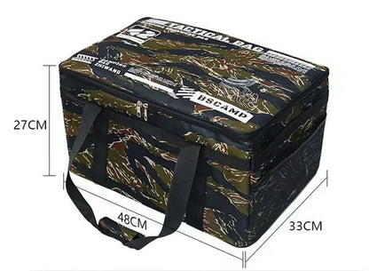 🔥Large Capacity Outdoor Folding Storage Bag Waterproof Portable Camping & Picnic Organizer