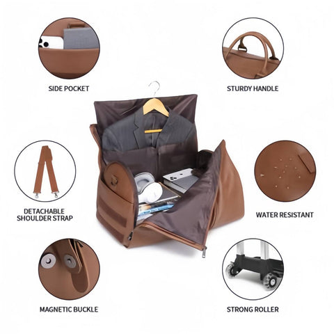 🔥LAST DAY 40% OFF🔥 THE CONVERTIBLE DUFFLE GARMENT LUGGAGE 🧳