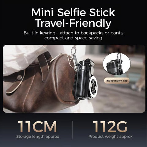🔥 Limited stock! Summer Gifts Discount 49% OFF-🎁🎁4-in-1 Multifunctional 360° Rotation Magnetic Selfie Stick