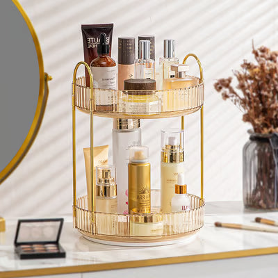 Rotating Makeup Organizer for Vanity