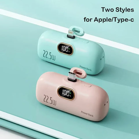 🎉Hot Sale 49% OFF⏰5000mAh Mini Portable Charger Power Bank for phone🔋