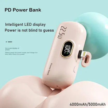 🎉Hot Sale 49% OFF⏰5000mAh Mini Portable Charger Power Bank for phone🔋