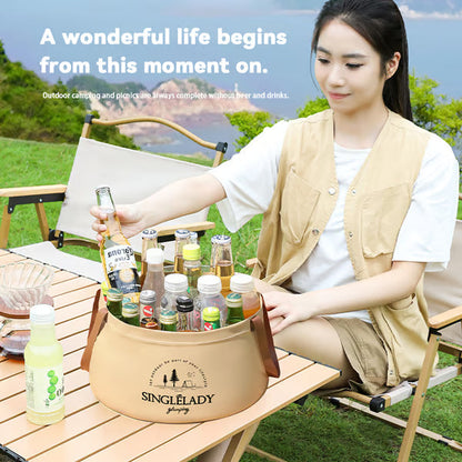 🏆Flash Sale⚡Collapsible Travel Basin – Portable Foldable Bucket for Camping, Laundry & Foot Soaks