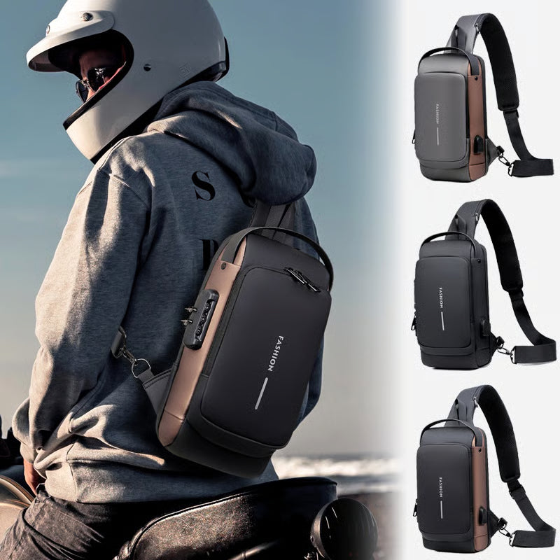 New Carbon Fiber Streamline Anti-Theft Sling Bag 🔥